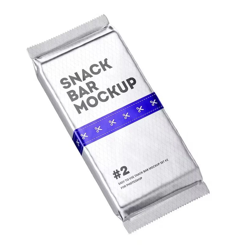 Snack Bar Package Mockup PSD