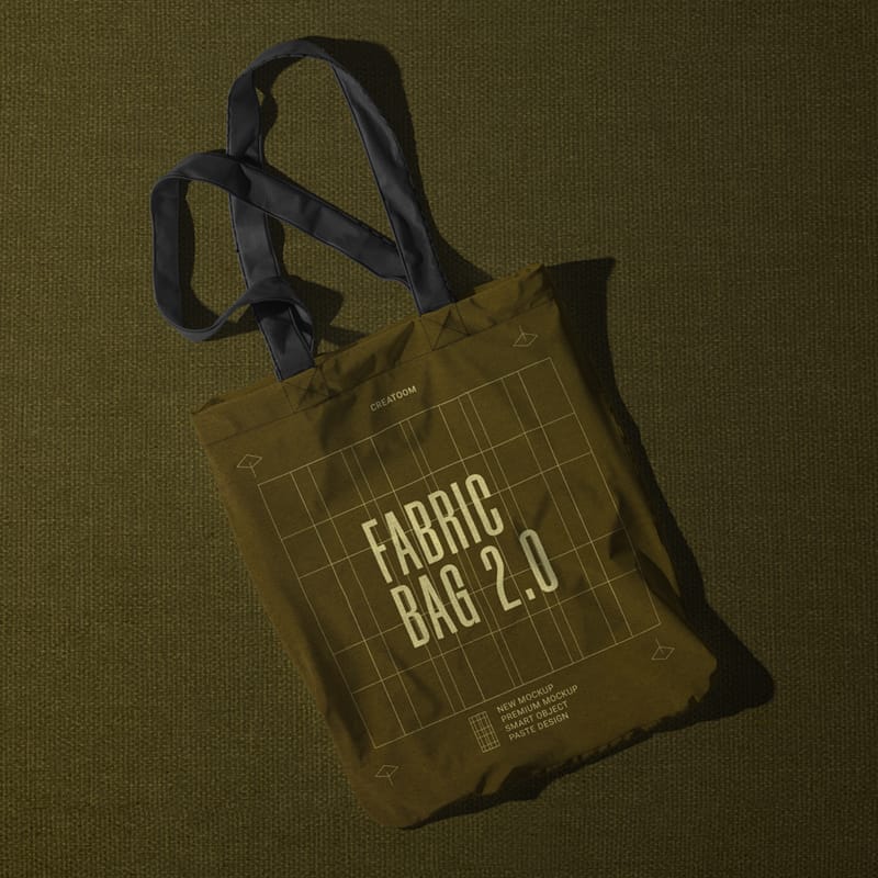 Textile Bag Mockup PSD