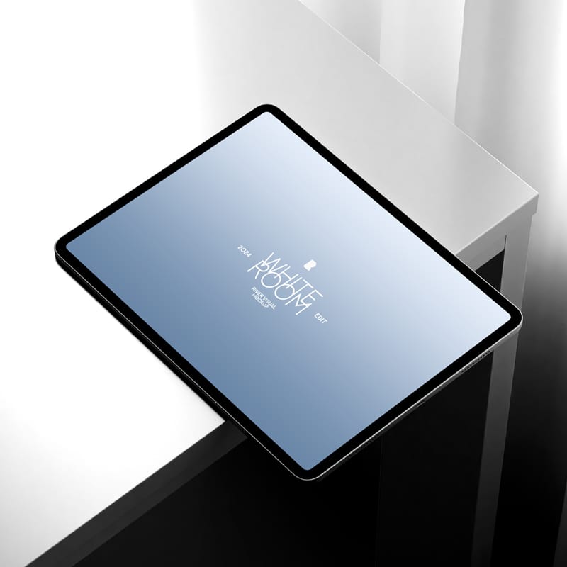 White Room iPad Pro Mockup