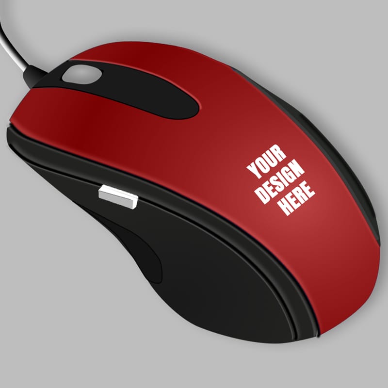 Wire Mouse Mockup PSD