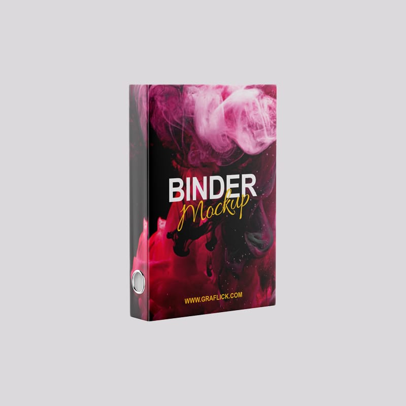 Binder Mockup PSD