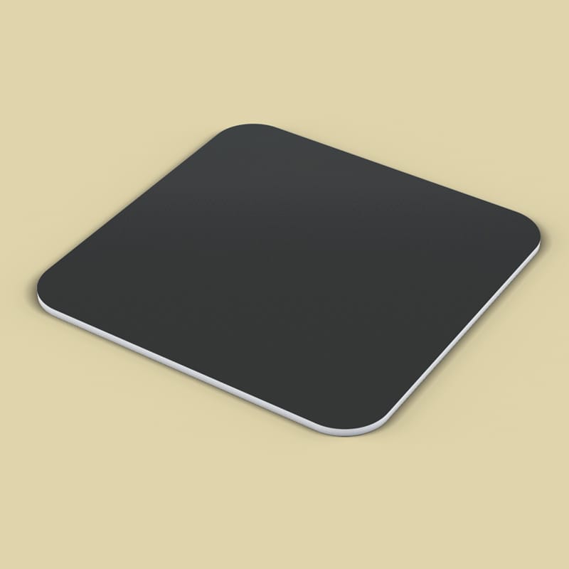 Blank Coaster Mockup PSD