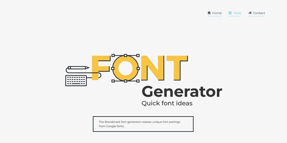 Brandmark Font Generator