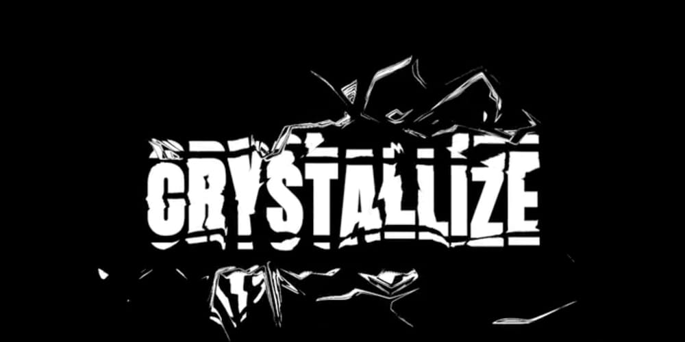 Crystal Displace Title