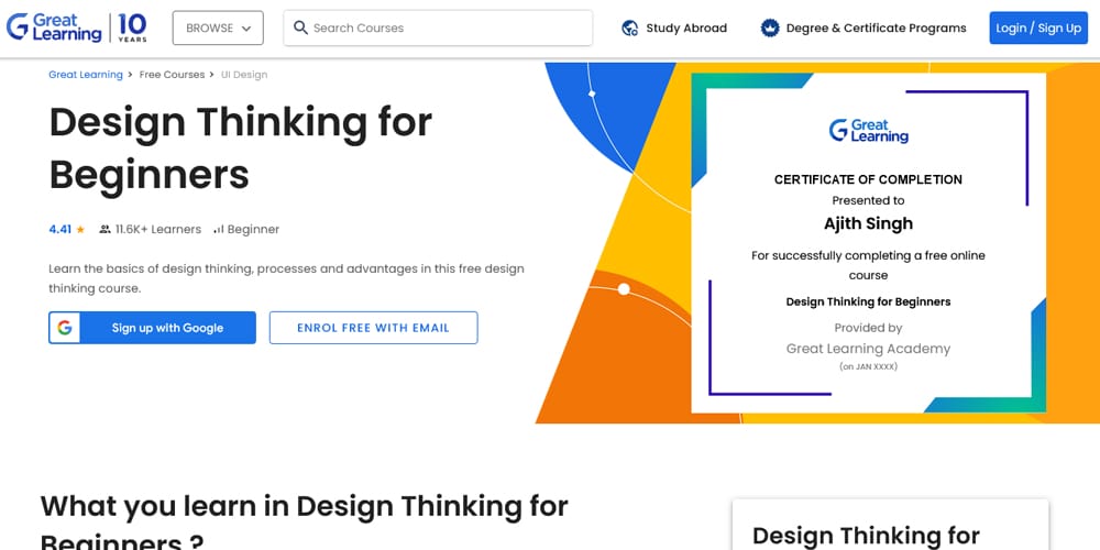 Design Thinking for Beginners