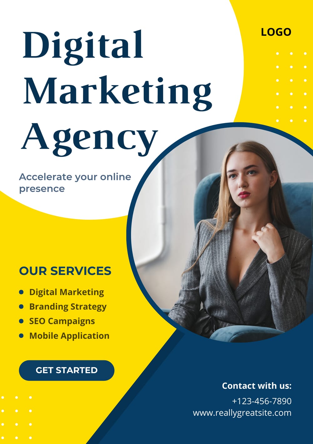 Digital Marketing Agency Flyer Template