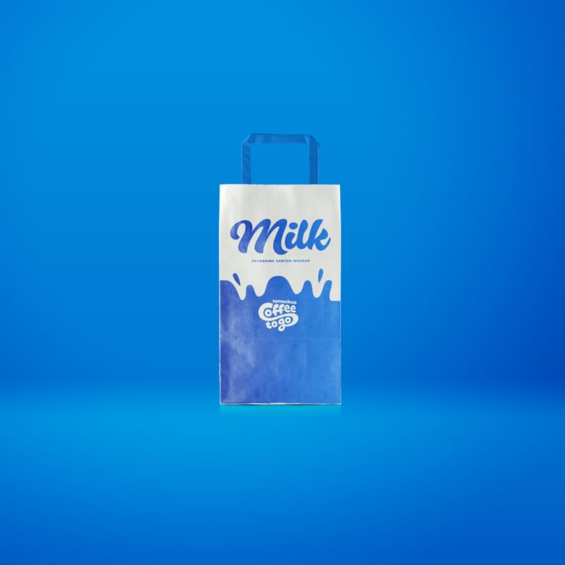 Editable Shopping Bag Mockup PSD