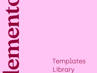 Elementor Templates Library