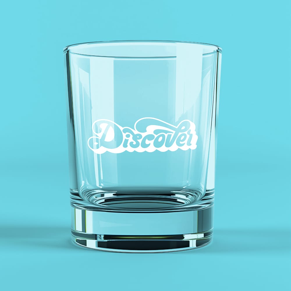 Free Glass Mockup PSD