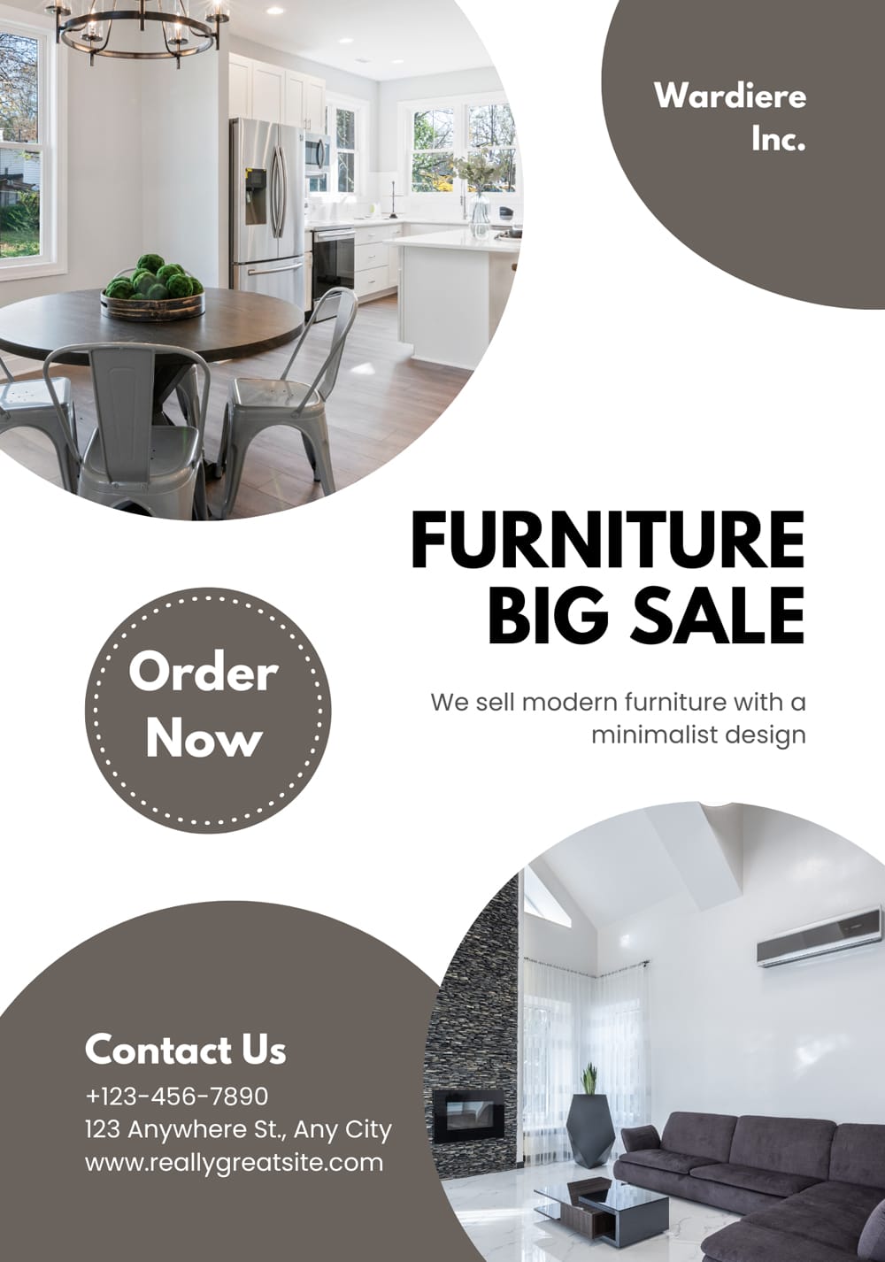 Furniture Promotion A4 Flyer Template