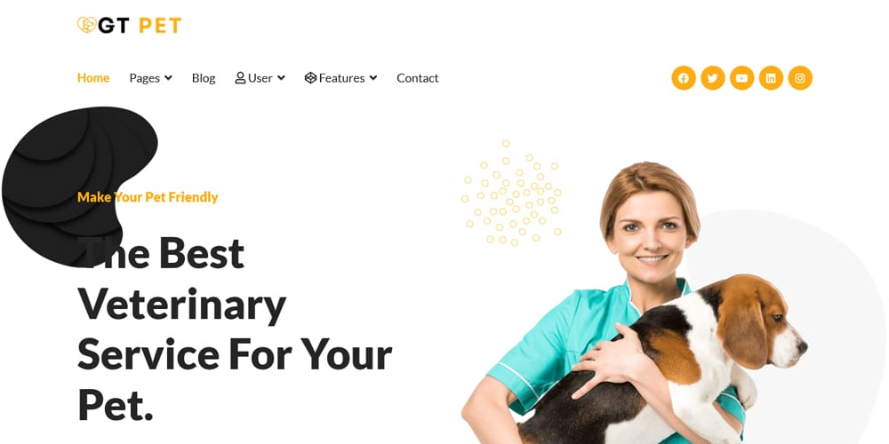 GT Pet Joomla Template