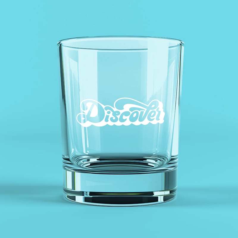 Free Glass Mockup PSD