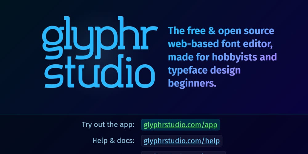Glyphr Studio
