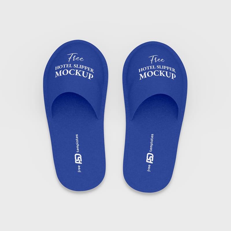 Hotel Slipper Mockup PSD
