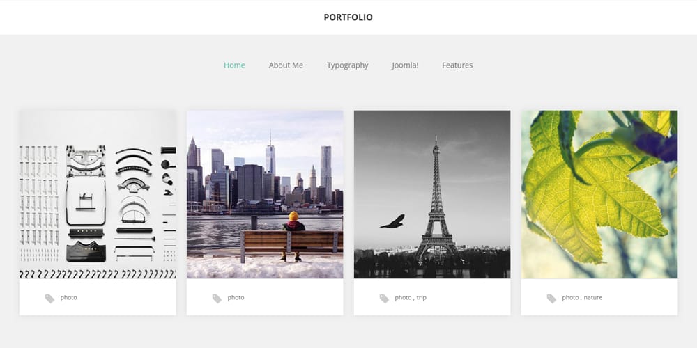 Photographer Portfolio Template