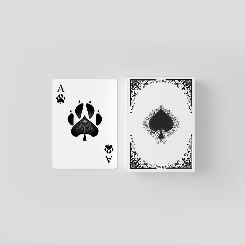 Playing Card Mockup PSD
