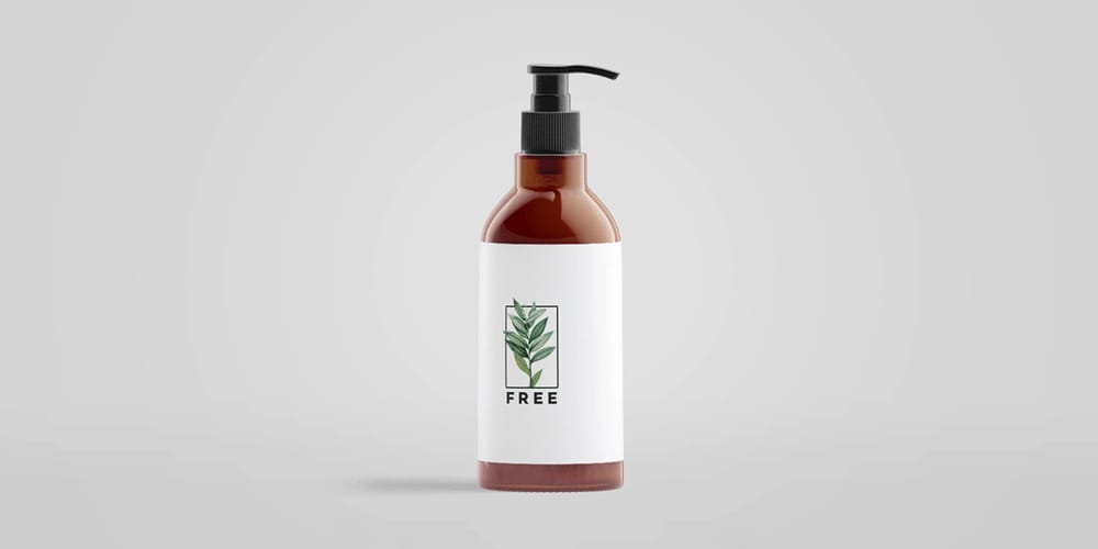 Pump Bottle Animated Mockup