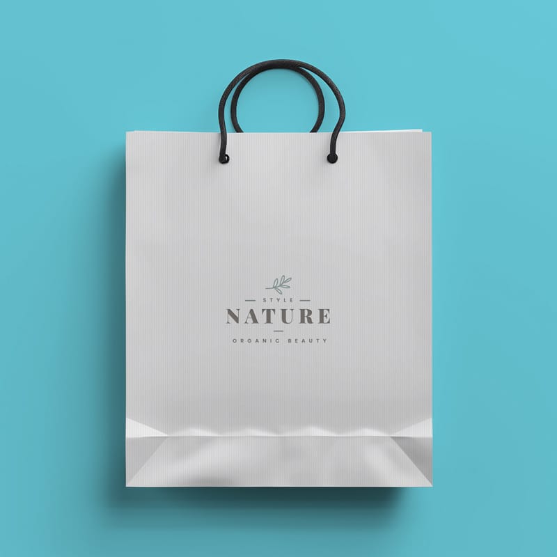 Shopping Bag Mockup Design PSD