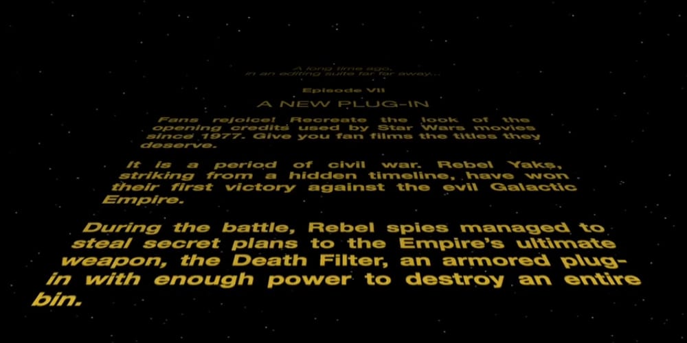 Star Titler Template for Premiere Pro 