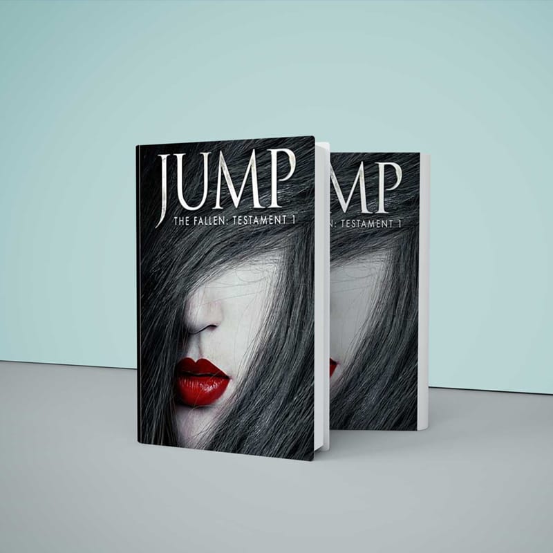 Stories Book Cover Mockup PSD