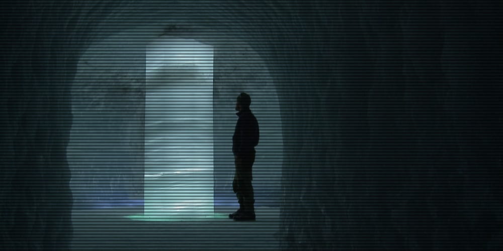 TV Scan Lines Premiere Pro title Template