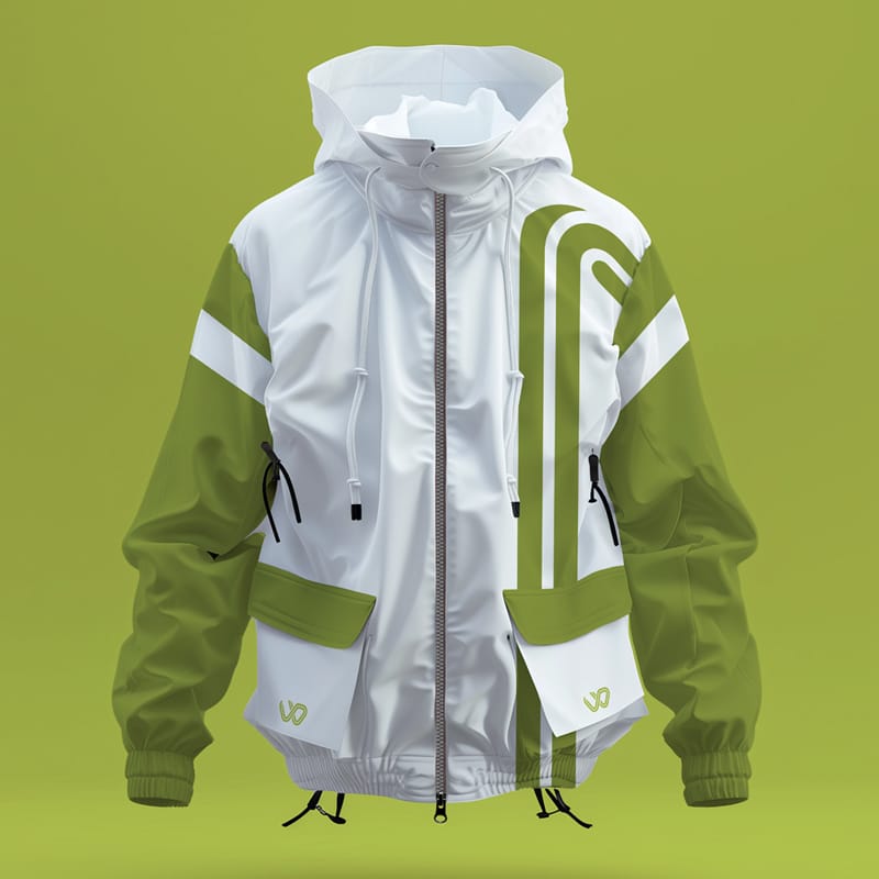 Free Windbreaker Mockup PSD