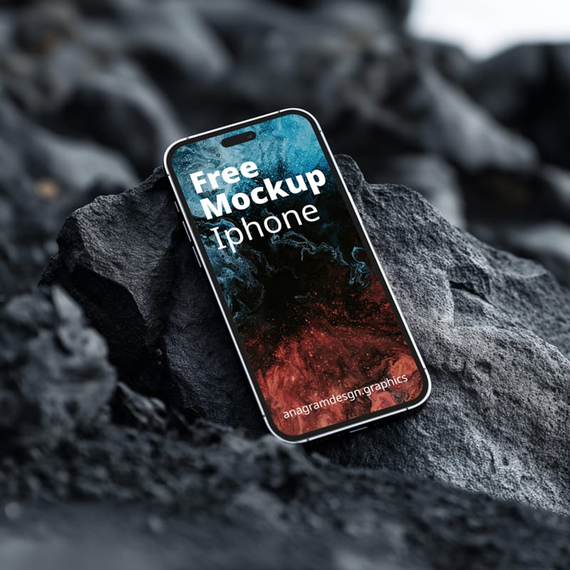 iPhone 15 Mockup PSD