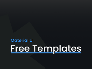 material ui free templates