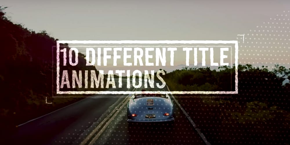 Animated Titles Templates for Premiere Pro