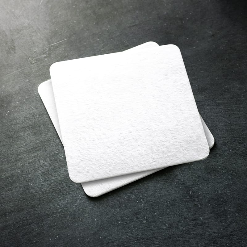 Beer Coaster Mockup PSD