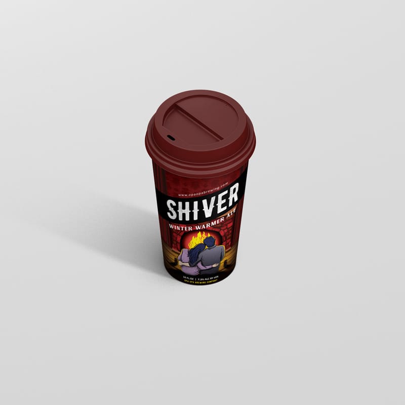 Beer Glass Mockup PSD