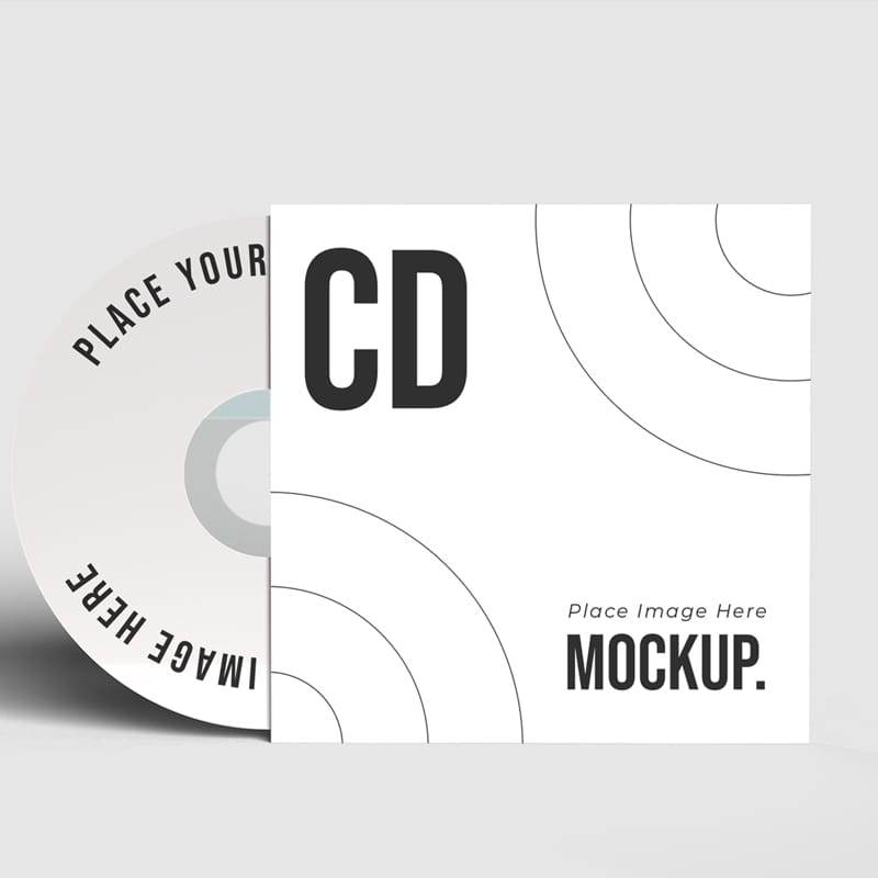 CD Branding Mockup PSD