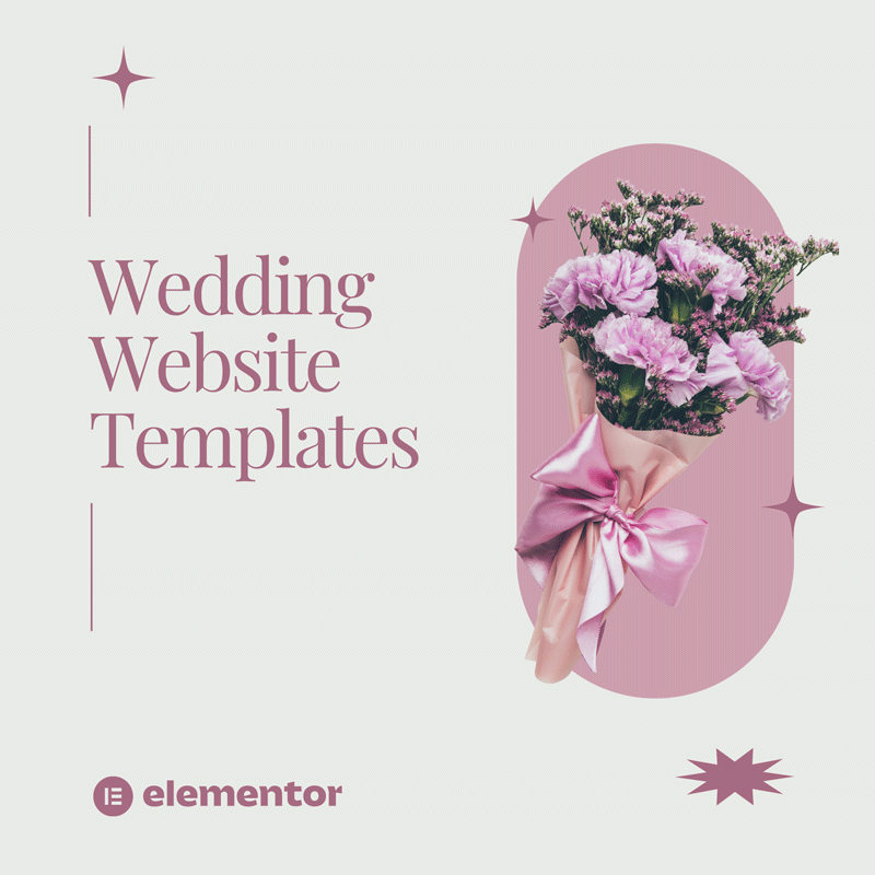 Elementor Wedding Template