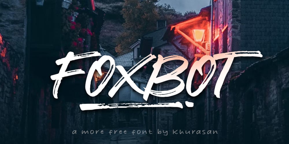 Foxbot Font