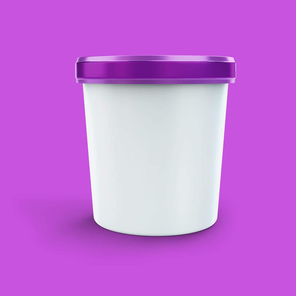 Free Baby Ice Cream Cup Mockup PSD