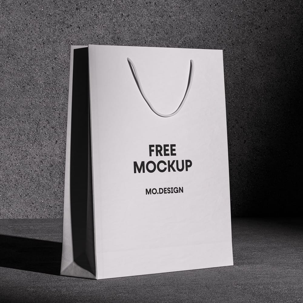 Free Bag Mockup Template PSD