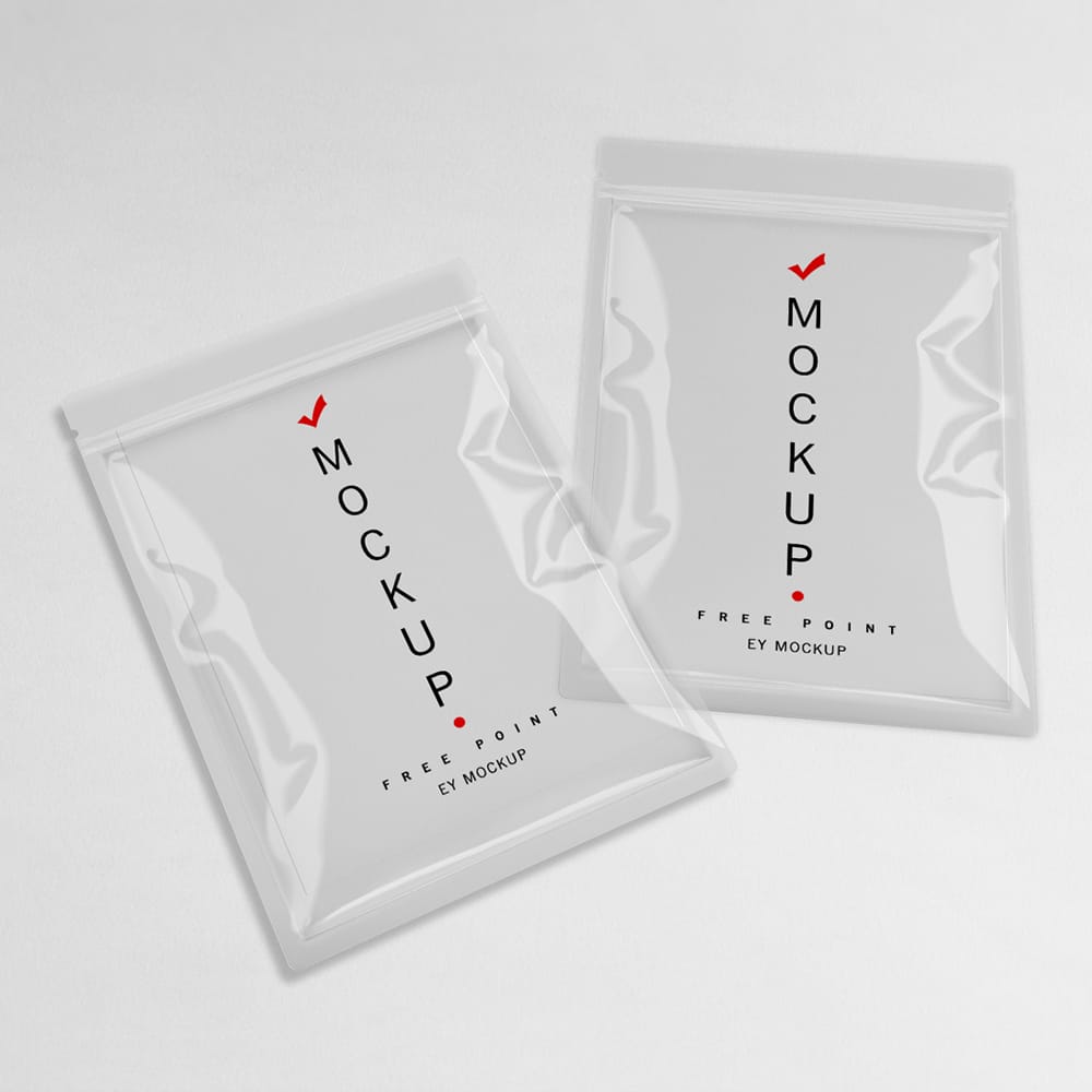 Free Pepper Sachet Mockup PSD