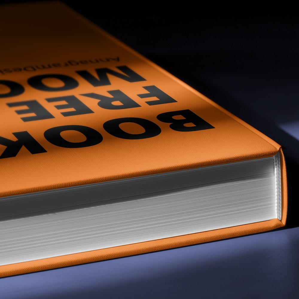 Free Realistic Book Mockup Template PSD