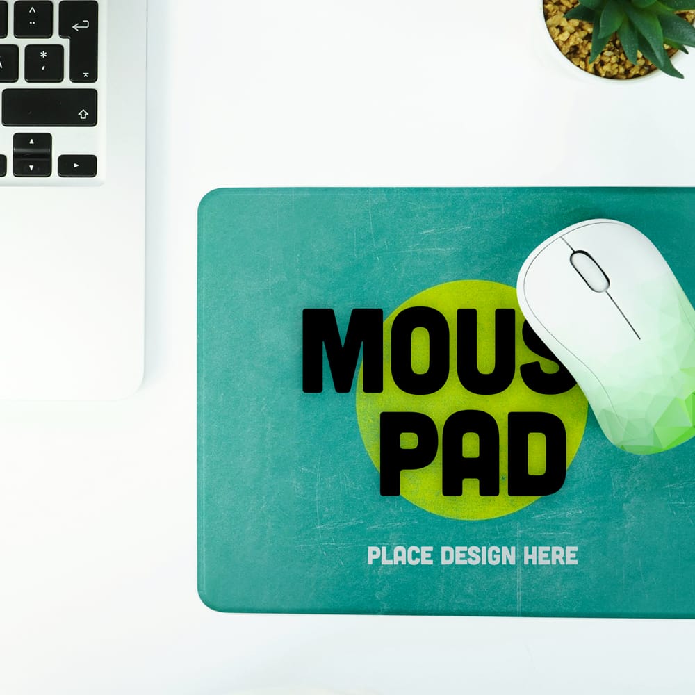 Free Realistic Mouse Pad Mockup PSD