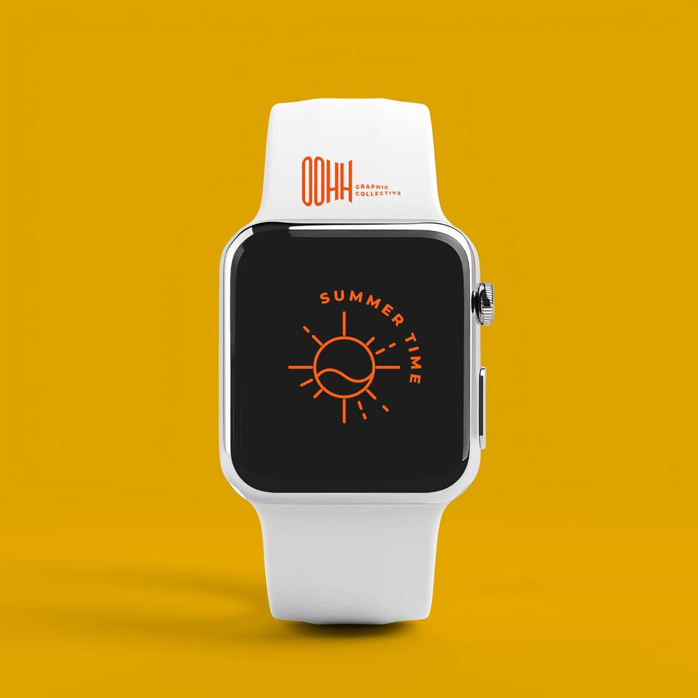 Free Smart Watch Mockup PSD