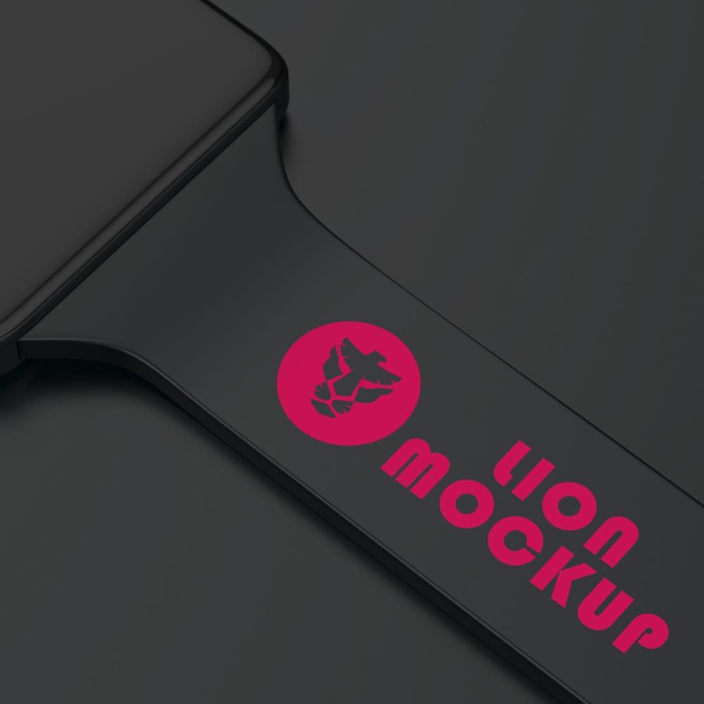Free Wearable Device Logo Mockup PSD