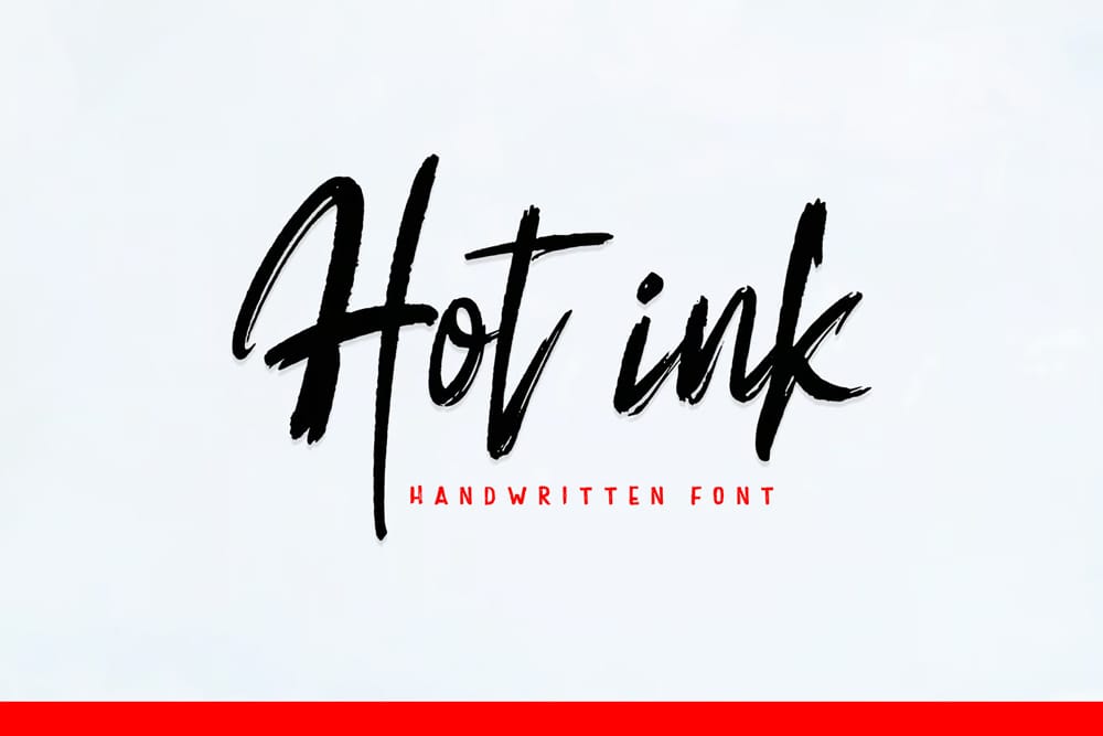 Hot ink