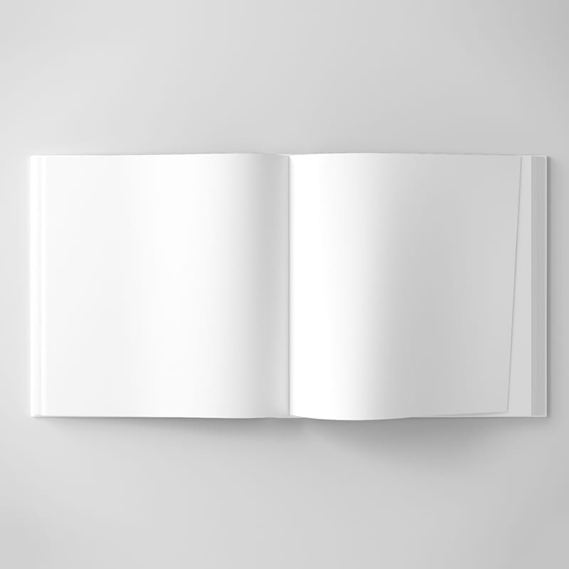 Open Novel Text Mockup PSD