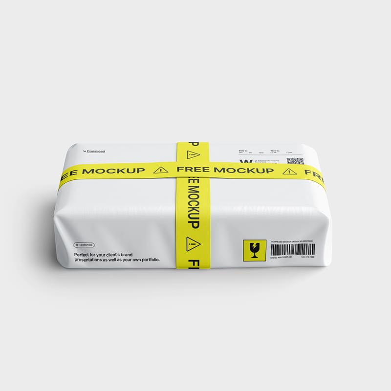Package Box Mockup PSD