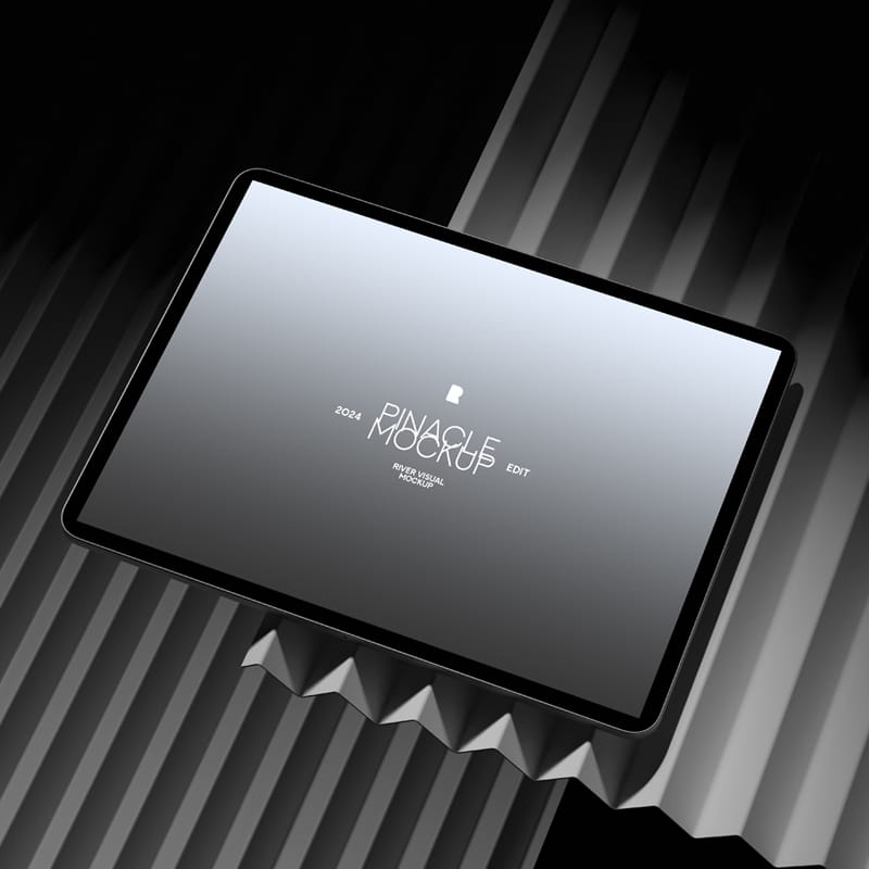 Pinacle iPad Pro Mockup PSD