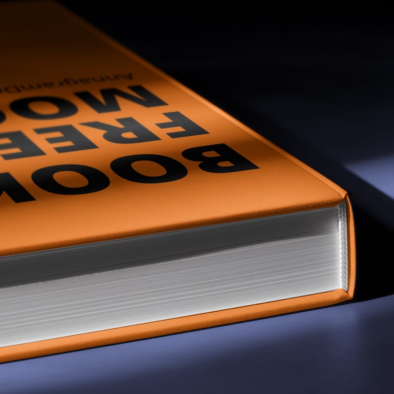 Realistic Book Mockup Template PSD