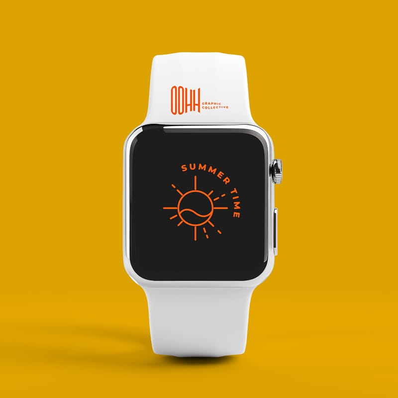 Smart Watch Mockup PSD