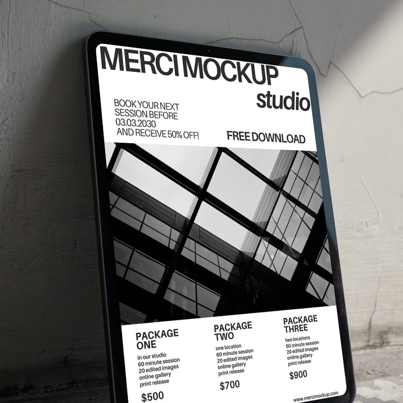 iPhone and iPad Mockup PSD