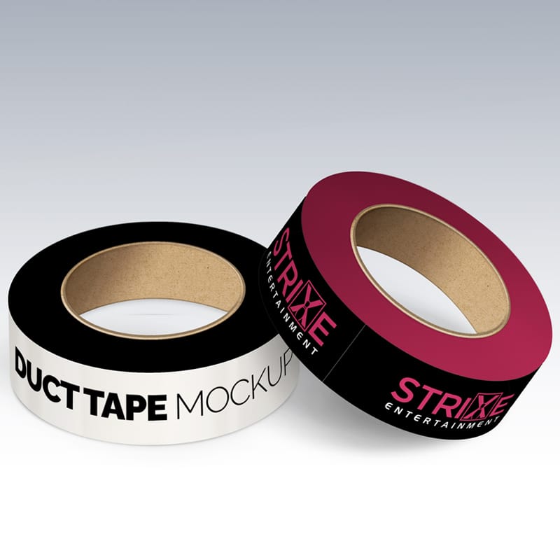Adhesive Tape Mockup PSD