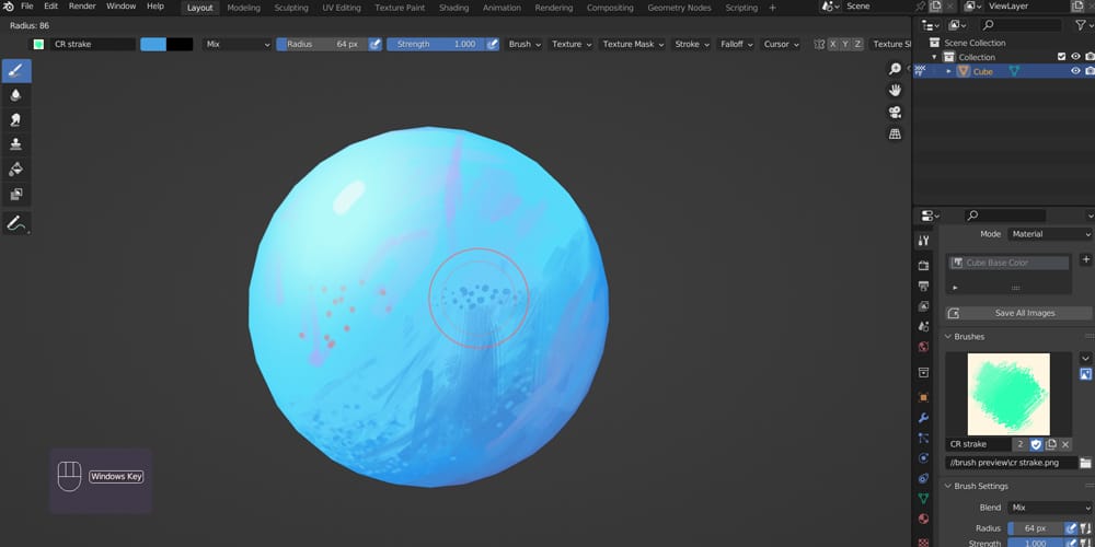 Basic Brushpack for Blender Texture Painting